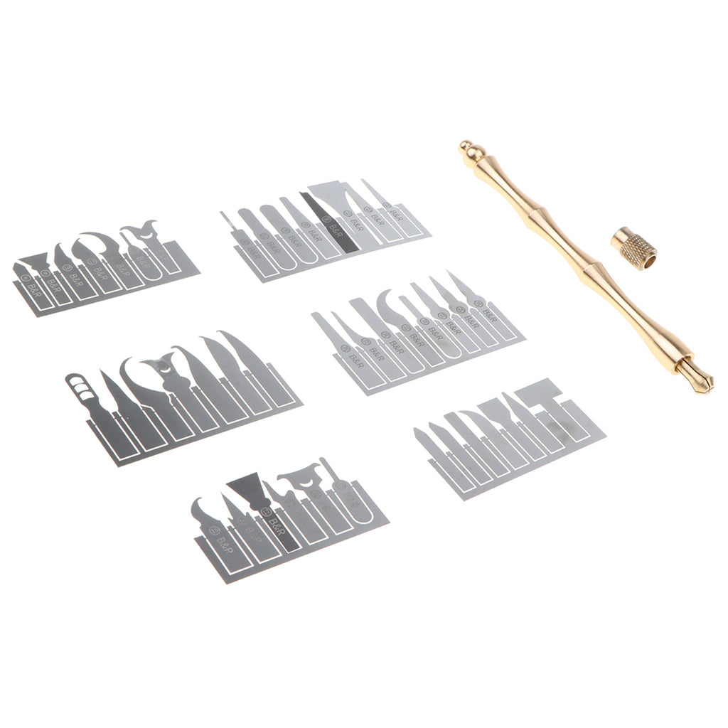 43 In 1 CPU BGA Chip Remove Tool Set Repair Blade For Mobile Phone