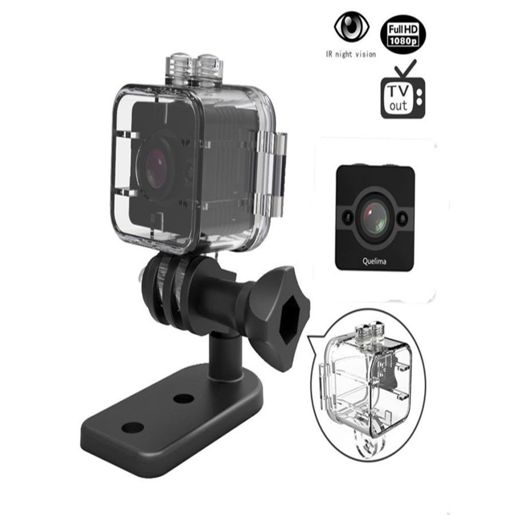 Under Water Diving Outdoor Waterproof Case Shell for SQ12 DVR Camera Clear