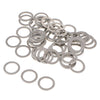 50Pcs M14 Aluminum Metal Oil Drain Plug Crush Washers Gaskets For Mazda 9956-41-400