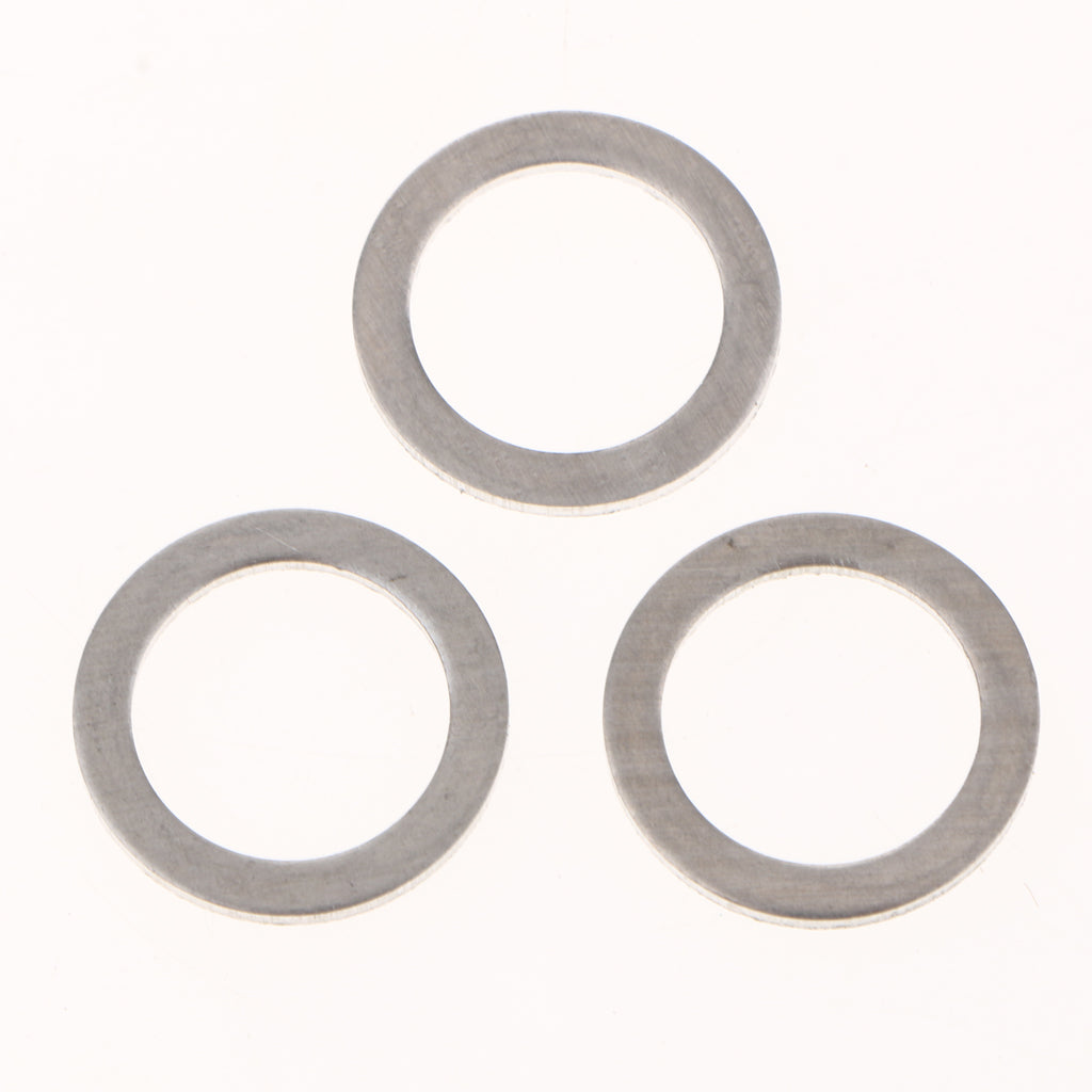 50Pcs M14 Aluminum Metal Oil Drain Plug Crush Washers Gaskets For Mazda 9956-41-400