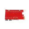 PCI-E to USB3.0 7 Port PCI Express Card Connector Adapter 5Gbps for Desktop