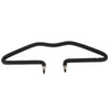 Metal PU Car Seat Headrest Coat Rack Jacket Suit Clothes Hanger Black