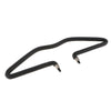 Metal PU Car Seat Headrest Coat Rack Jacket Suit Clothes Hanger Black