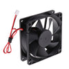 8025 80*80*25mm Cooling Fan Black for PC Case CPU Cooler Set of 5 (DC12V)