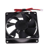 8025 80*80*25mm Cooling Fan Black for PC Case CPU Cooler Set of 5 (DC12V)