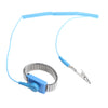 Anti-Static ESD Wrist Strap Components Discharge Band With 2.4m Grounding Wire in Blue