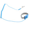 Anti-Static ESD Wrist Strap Components Discharge Band With 2.4m Grounding Wire in Blue