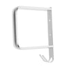 Simple Space Aluminum Hair Dryer Rack Shelf Storage Holder Wall-Mounted with Plug Holder Salon Home Bathroom