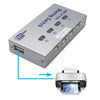 USB 2.0 Auto Sharing Selectors Switch KVM 4 Port HUB For PC Scanner Printer