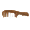 Wood Wide Comb Anti-static Sandalwood Beard Comb Head Massage Wooden Brush