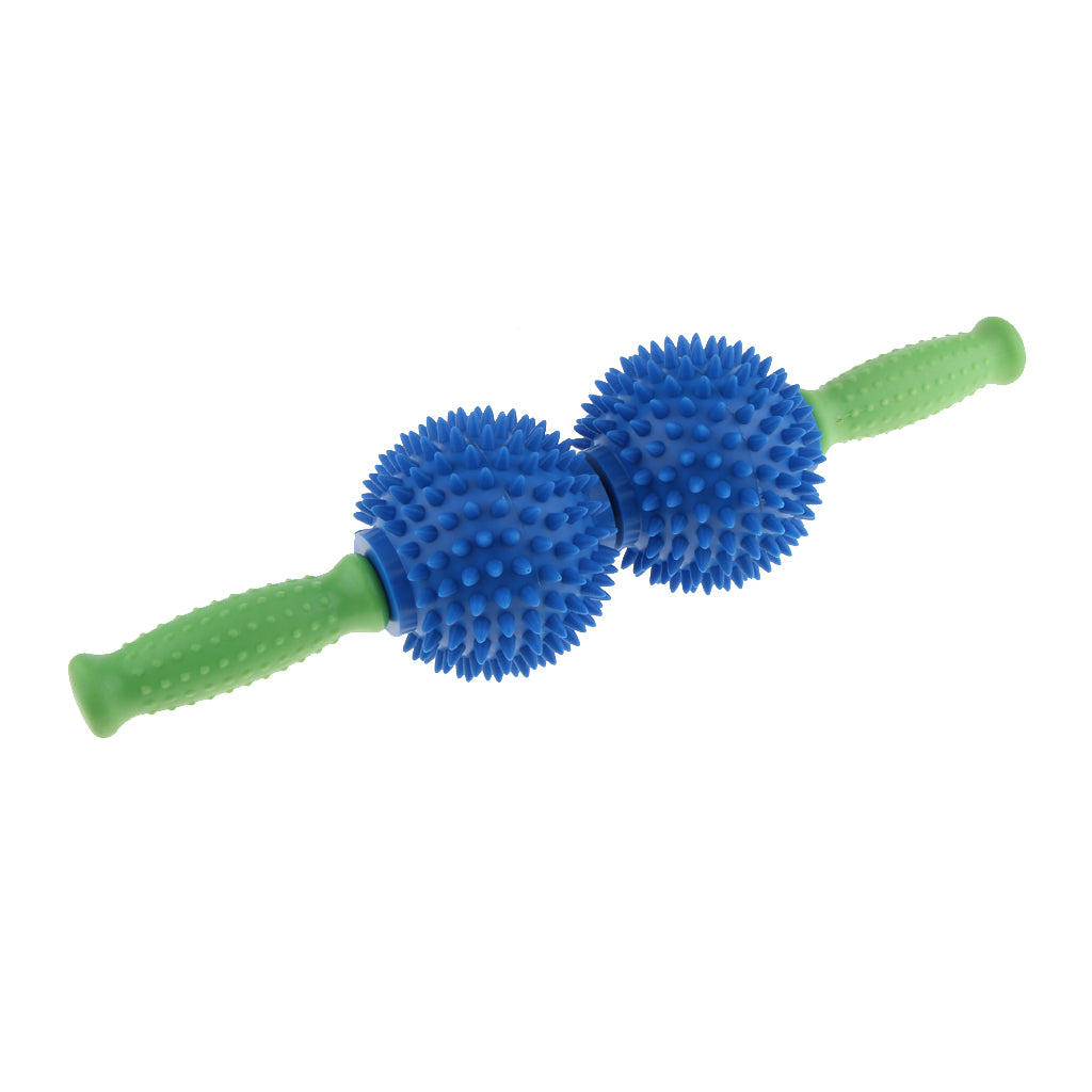 Spiky Ball Trigger Point Muscle Relax Massage Stick Roller Tool