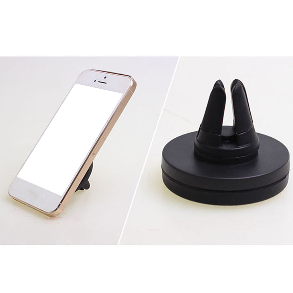 Magnetic Air Vent Premium Car Mount Holder Cradle for iPhone X 8/8 Plus 7 7 Plus 6s Plus 6s 6 SE Samsung Galaxy S9 S9 Plus S8 Plus S8 Edge S7 S6 Note 8 5