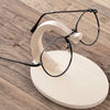 Wooden Glasses Display Rack Sunglass Stand Shelf Hanging Bracket for Home Decor Office Desk - Anti-scratch