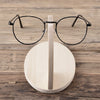 Wooden Glasses Display Rack Sunglass Stand Shelf Hanging Bracket for Home Decor Office Desk - Anti-scratch