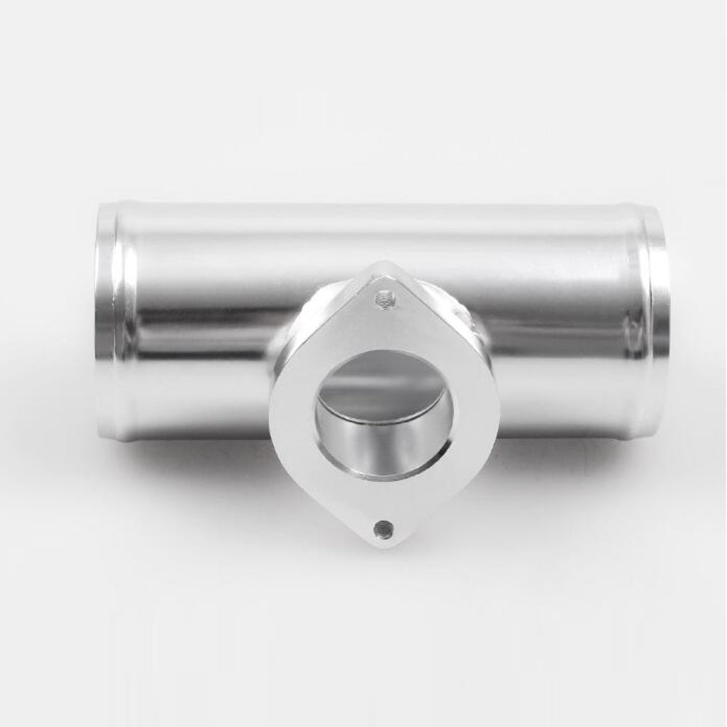 Car Turbo Blow Off Valve Rs S Type Flange Aluminum Adapter Pipe 2.5" Silver