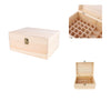 38 Slots Essential Oil Wooden Box Storage Case Container Large Organizer Provides Best Protection Great for Travel Salon and Home