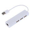 100Mbps 3 Port USB 2.0 Network Ethernet LAN RJ45 Wired Network Adapter Hub