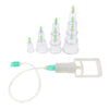 10 Pieces Magnet Anti Cellulite Massage Vacuum Cupping Cup Acupuncture With Suction Pump Kit