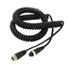 4 Pin Car Vehicle Truck Video Rear View Camera Extension Cord Spring Cable 5m for Universal