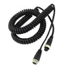 4 Pin Car Vehicle Truck Video Rear View Camera Extension Cord Spring Cable 5m for Universal