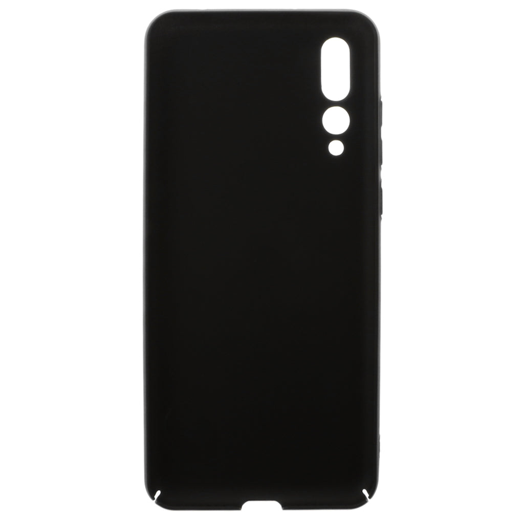 2018 Ultra Slim Case for Huawei P20 Pro,Anti-slip Protective Back Phone Cover （Black)