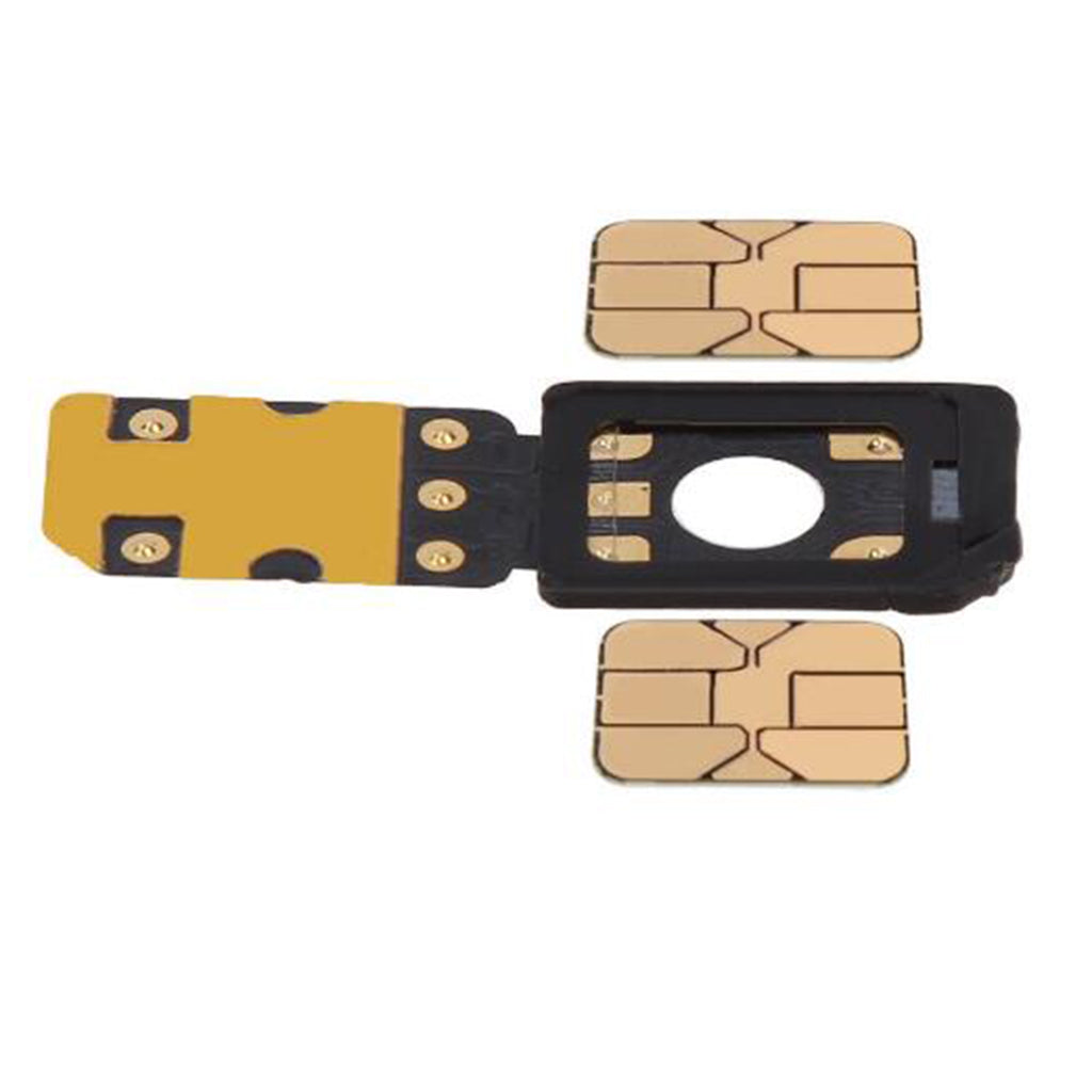 Dual Sim Card Double Adapter Convertor For IPhone 5, 5S, SE, 6, 6Plus