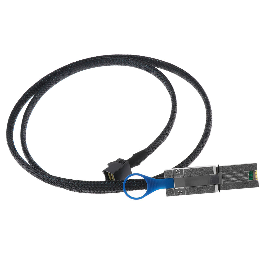 External Mini SAS SFF-8643 to Mini SAS 26 (SFF-8088) Male Cable 0.5meter