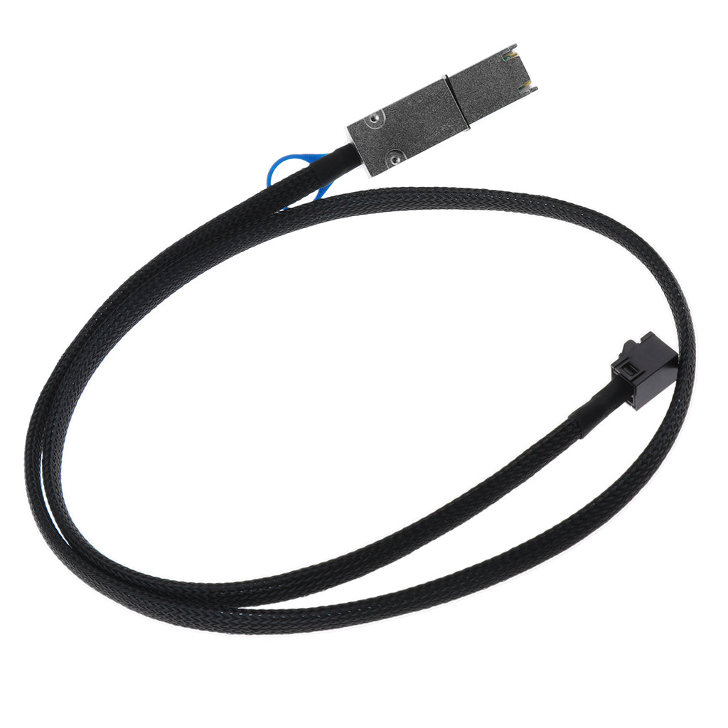 External Mini SAS SFF-8643 to Mini SAS 26 (SFF-8088) Male Cable 0.5meter