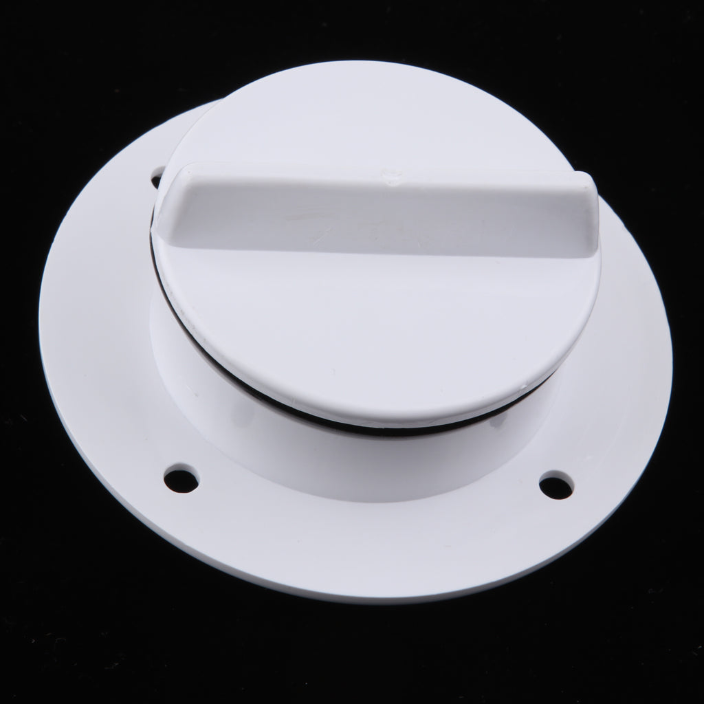 Marine Boat Cockpit Deck Drain Scupper Valve Hole Diam. 40mm