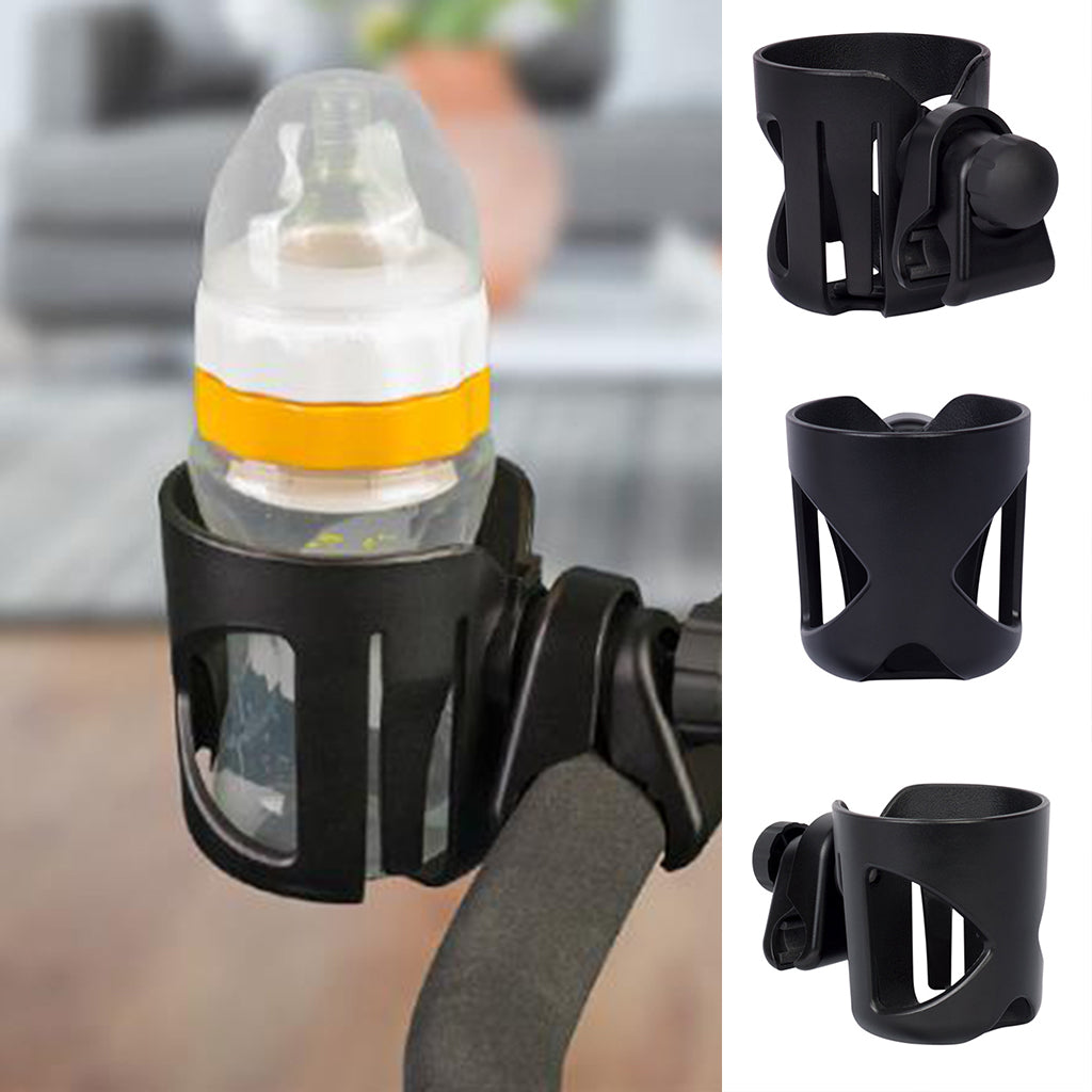 Beverage Bottle Rake Cup Clamp Handle Holder For Baby Stroller, Buggy, Bicycle