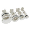 Chinese Cupping Set, 4 Pcs Twist Massage Vacuum Suction Cups for Salon or Home Use, Anti Cellulite and Pain Ease