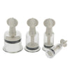 Chinese Cupping Set, 4 Pcs Twist Massage Vacuum Suction Cups for Salon or Home Use, Anti Cellulite and Pain Ease