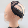 Undetectable Lace Front Wig Cap for Making Wigs with Adjustable Straps Black Color