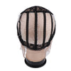 Undetectable Lace Front Wig Cap for Making Wigs with Adjustable Straps Black Color