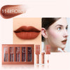 5Pcs/Set Women Fashion Waterproof Makeup Matte Velvet Long Lasting Lipstick Moisturize Lip Gloss Pencil Lip Balm Cosmetic