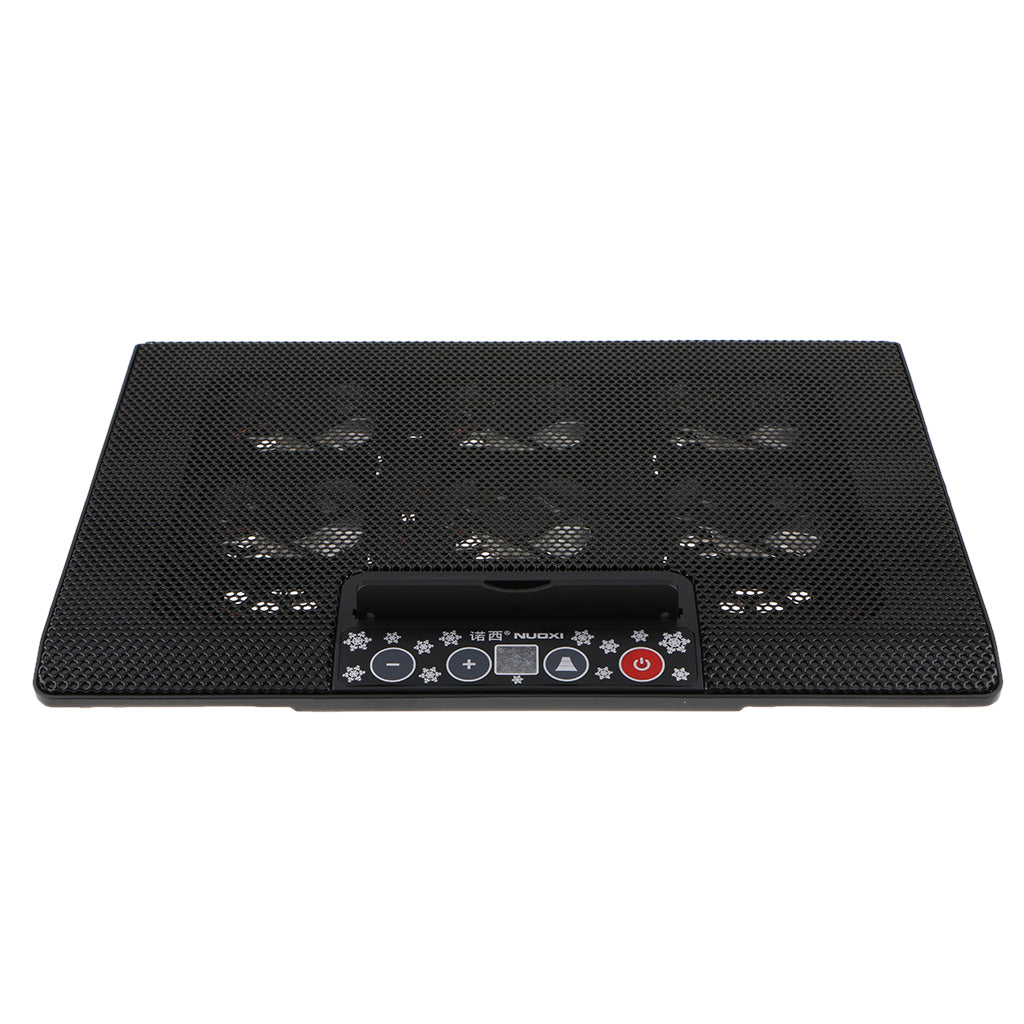 PC USB Cooling Pad Laptops with Six 170mm Fans at 1200 RPM for 12-17Inch