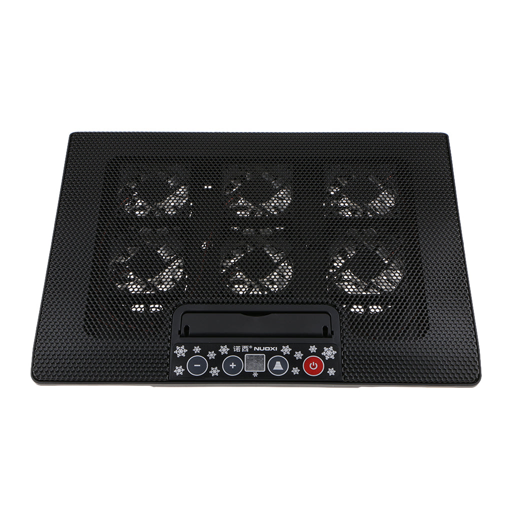 PC USB Cooling Pad Laptops with Six 170mm Fans at 1200 RPM for 12-17Inch