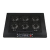 PC USB Cooling Pad Laptops with Six 170mm Fans at 1200 RPM for 12-17Inch