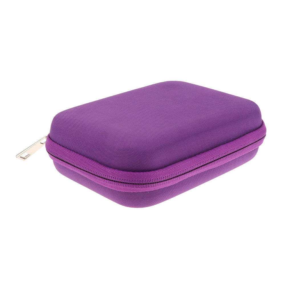 Hard Shell Essential Oil Carrying Case Holds 10 Bottles Travel Size Essential Oils Bag Organizer