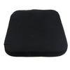 Memory Foam Seat Cushion Home Office Chair Pad with Carry Handle - Anti Slip Bottom - Fatigue Relief - Black