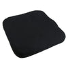 Memory Foam Seat Cushion Home Office Chair Pad with Carry Handle - Anti Slip Bottom - Fatigue Relief - Black