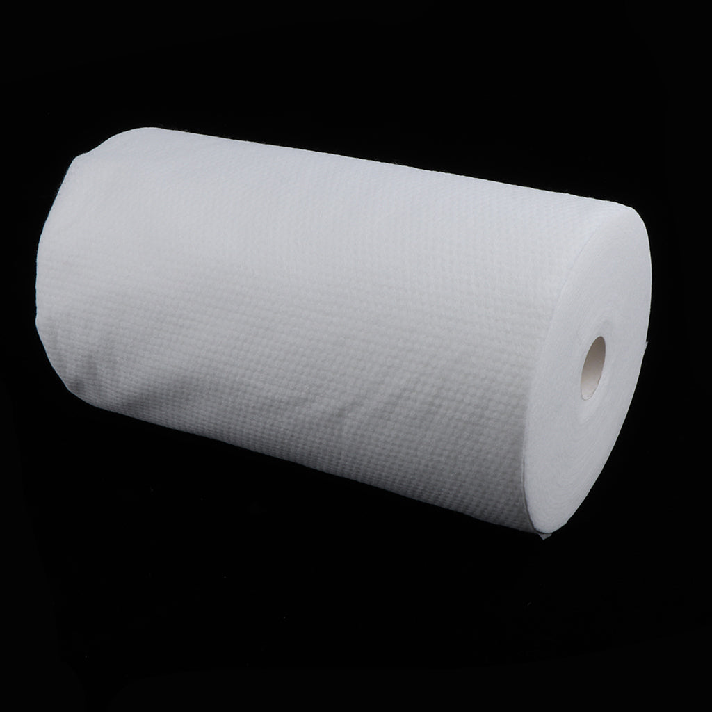 90x Cotton Facial Washing Paper Roll Spa Feet Drying Hair Dryer Towel Supply