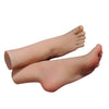 1Pair Mannequins Female Feet Model Display Foot for Jewelry,Rings,Anklets,Socks,Shoes or Practice Toenails Art,Foot Massage,Foot Supplies