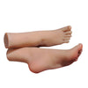 1Pair Mannequins Female Feet Model Display Foot for Jewelry,Rings,Anklets,Socks,Shoes or Practice Toenails Art,Foot Massage,Foot Supplies