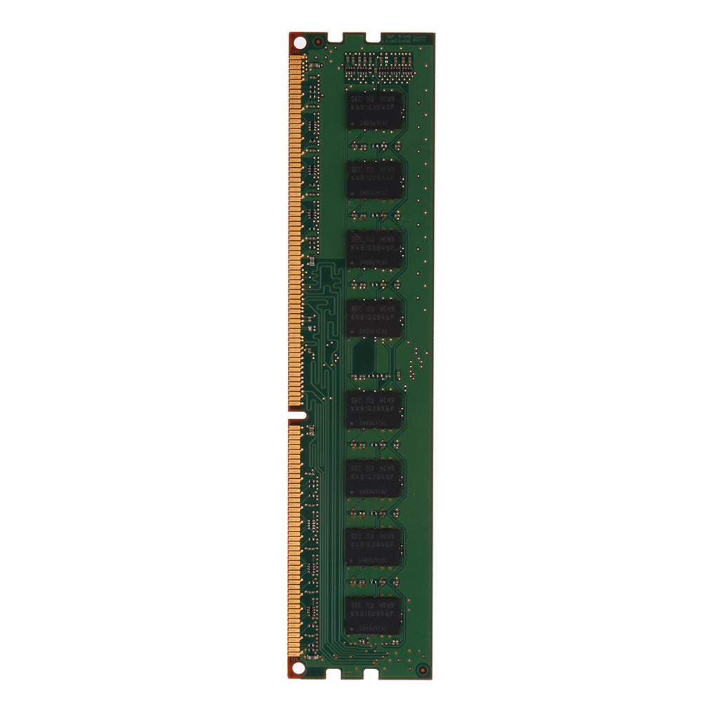 Green 1Piece Memory Ram 2GB DDR3 RAM 1333MHZ Sitck Card for Desktop Computers