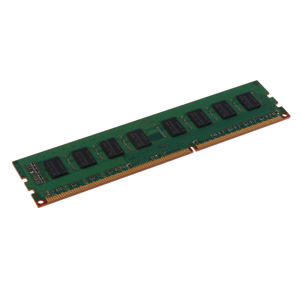 Green 1Piece Memory Ram 2GB DDR3 RAM 1333MHZ Sitck Card for Desktop Computers