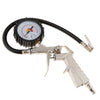 New 0-220PSI 0–16Bar Portable Car Motorcycle Inflator Gun w/ Tire Pressure Gauge