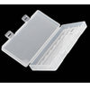 5 Pcs Transparent Storage Case for AAA 7th Multi Size Hard Plastic Battery Case Holder Organizer Box