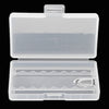 Battery Storage Box Organizer Pack of 5 Cases. Stores AA 5th Batteries. Holds up to 8 Batteries per Pack