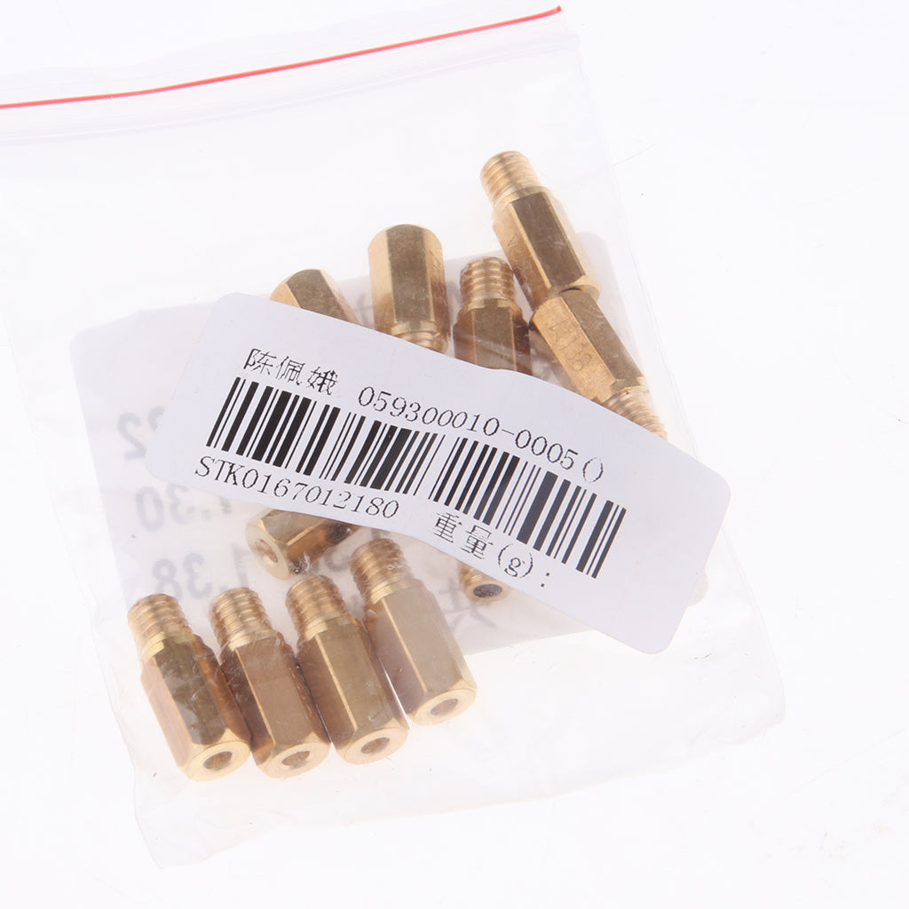 12 Pieces Carburetor Repair Kit Needle Main Jet Set for PWK Injector Nozzles